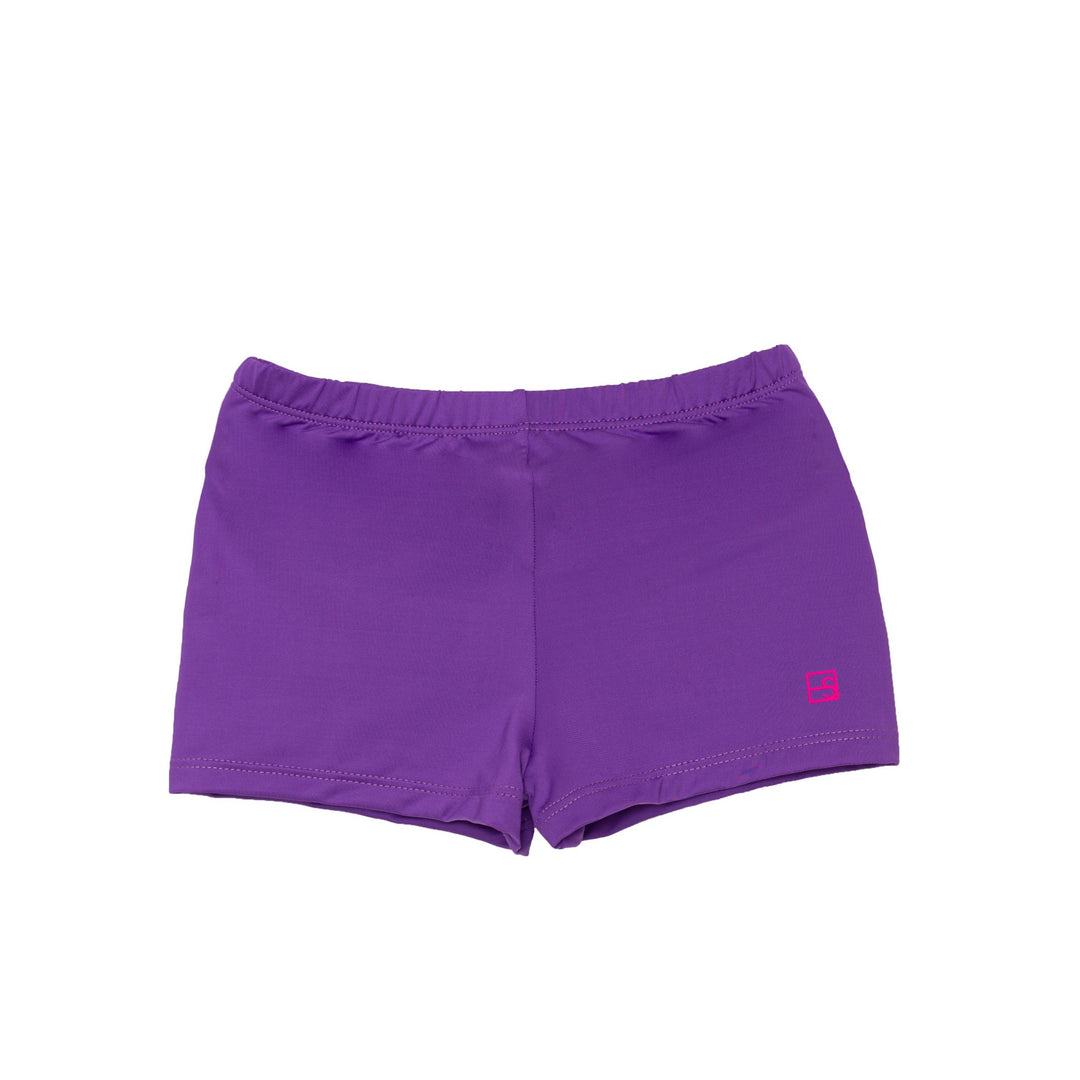 Carly Cartwheel Short - Purple Athleisure