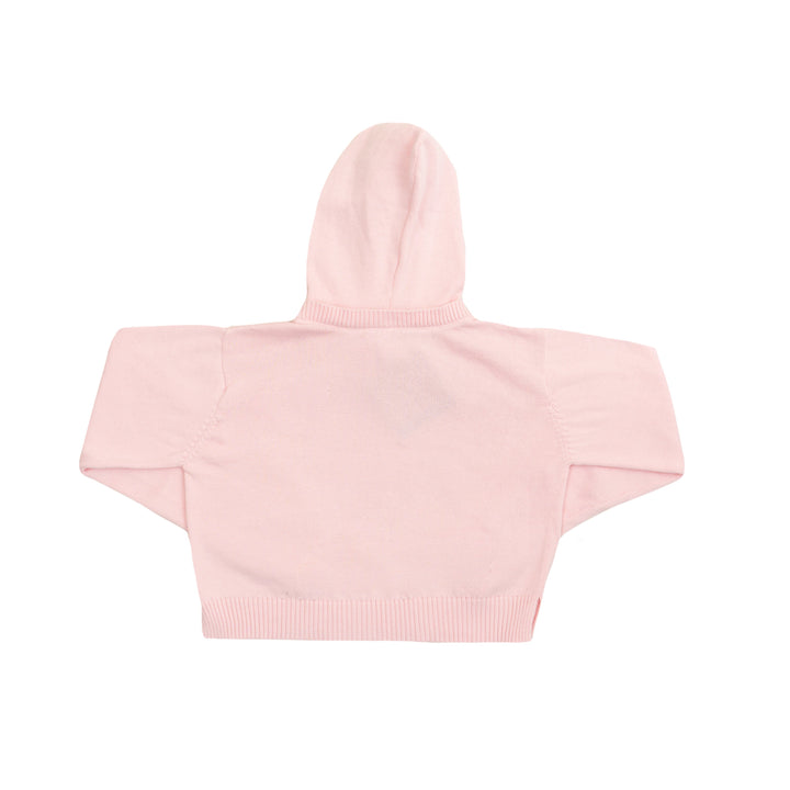 Hope Hoodie Sweater - Light Pink Knit