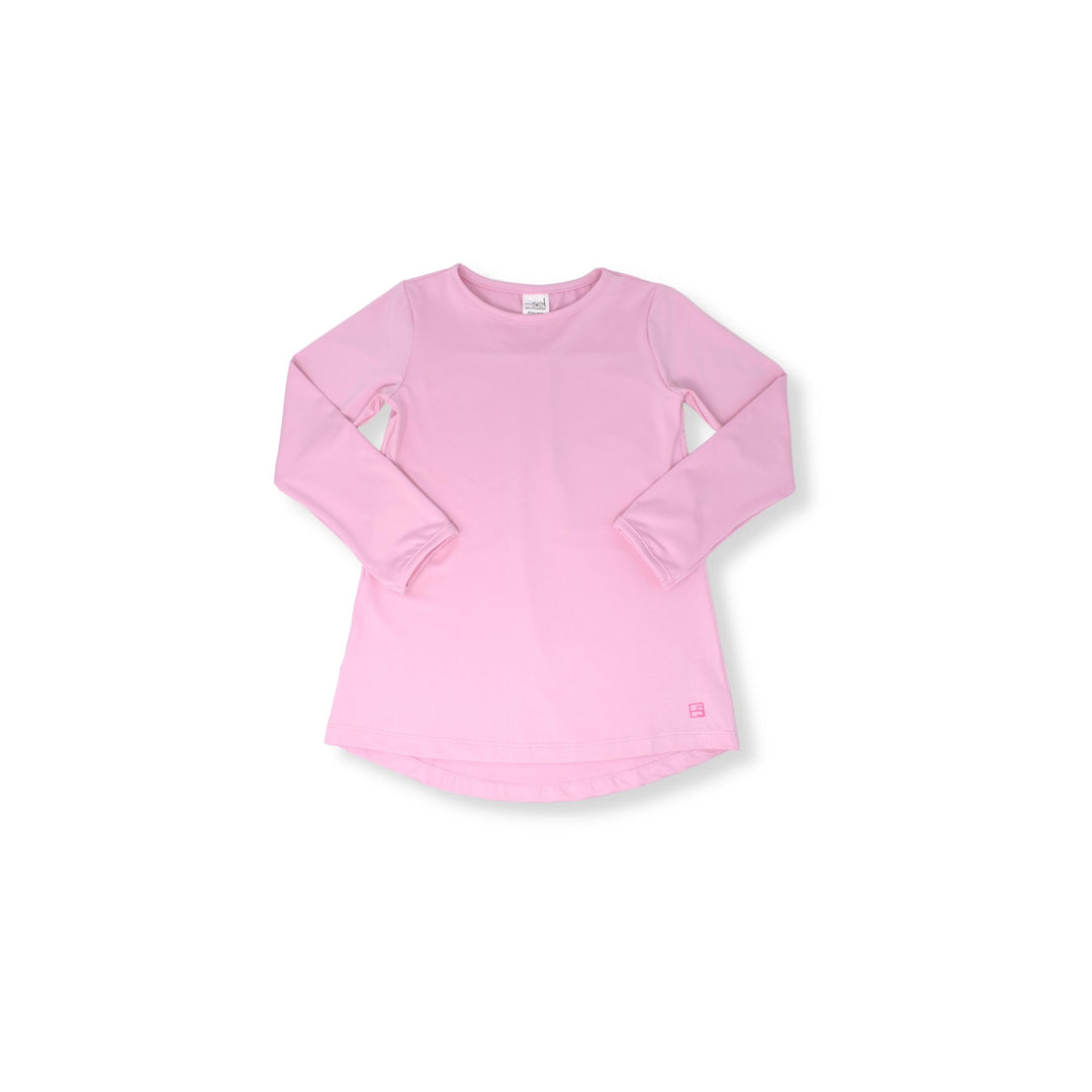 Lindsay Long T LS -  Cotton Candy Pink,  Cotton Candy Blue