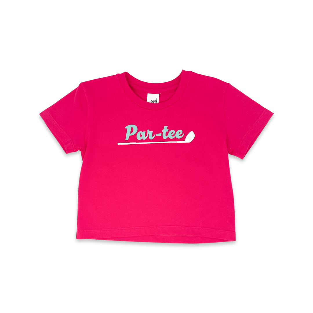 Totally Tee - Power Pink Knit, Par-Tee